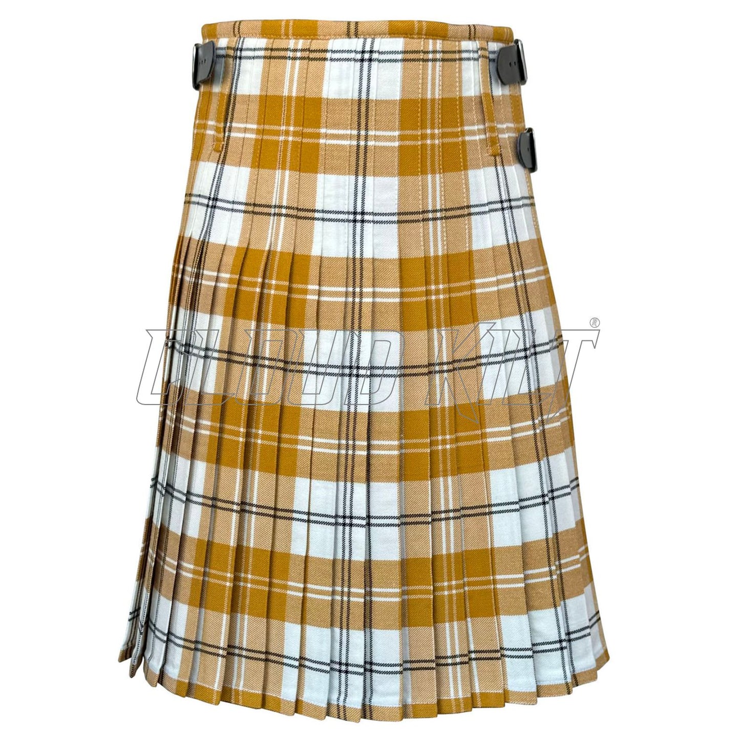 Ailsa Gold Tartan Kilt