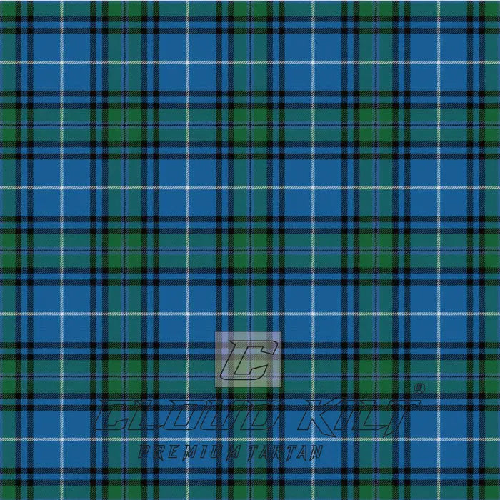 Dollar Academy Green Ancient Tartan CLOUD KILT