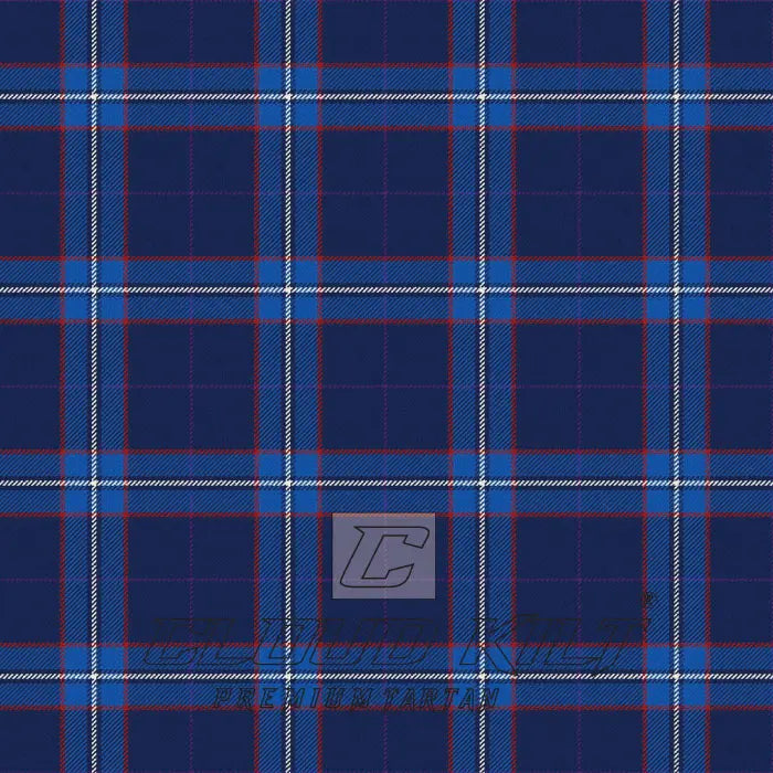 Girouard J L Modern Tartan - CLOUD KILT