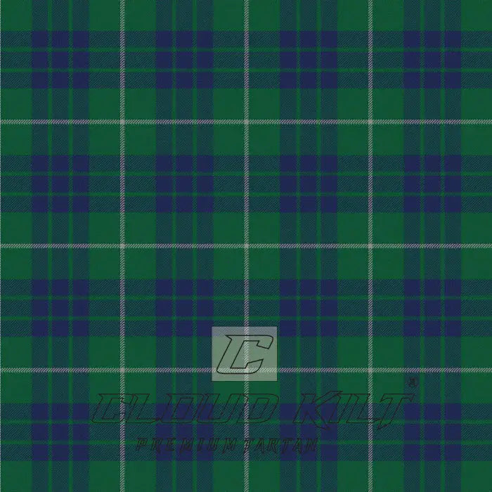 Hamilton Green Hunting Modern Premium Tartan Kilt CLOUD KILT