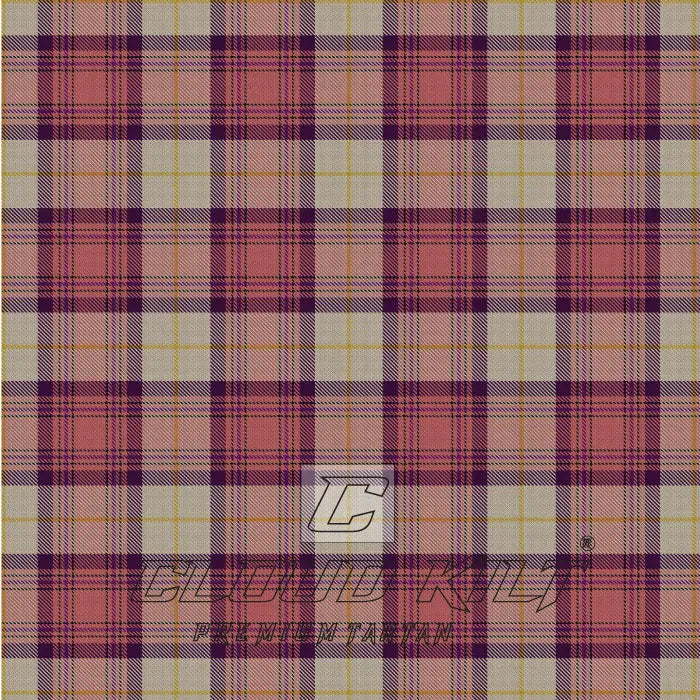 Kyle Pink Premium Tartan Kilt CLOUD KILT
