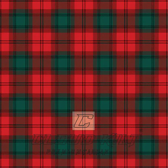 Lindsay Black Lines Modern Premium Tartan Kilt CLOUD KILT