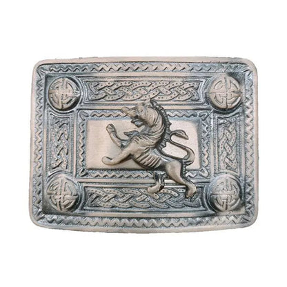 Antique Leather Kilt Belt Buckle CLOUD KILT