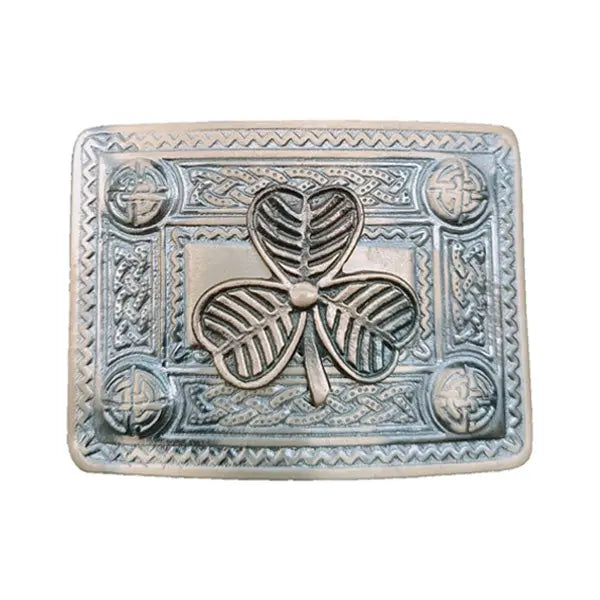 Antique Leather Kilt Belt Buckle CLOUD KILT