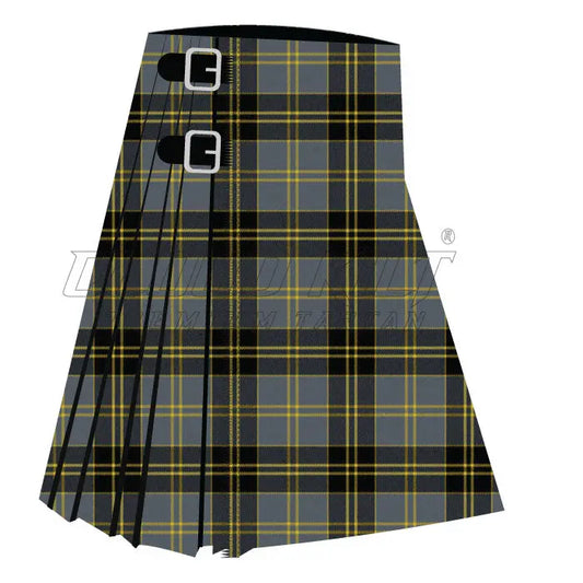 Bannockbane Grey Premium Tartan Kilt - CLOUD KILT