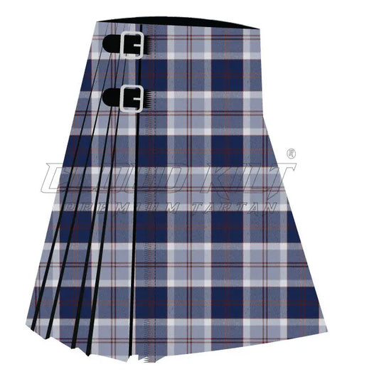 Bannockbane Silver Premium Tartan Kilt - CLOUD KILT