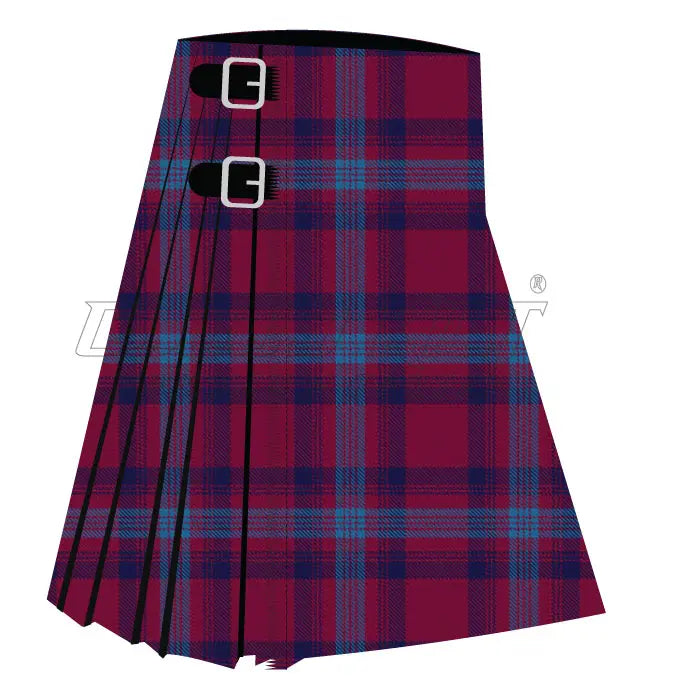 Bennet Premium Tartan Kilt - CLOUD KILT