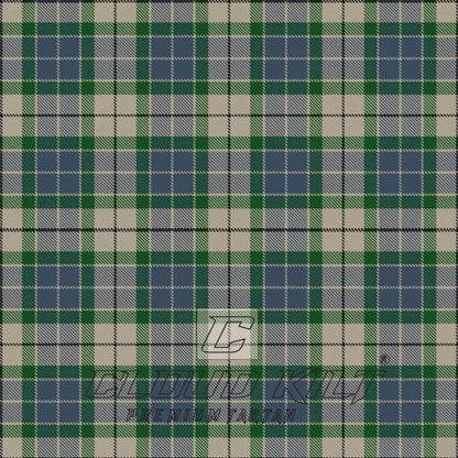 Birnham Blue Premium Tartan Kilt CLOUD KILT