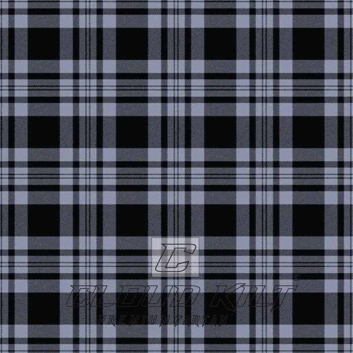 Black Isle District Premium Tartan Kilt CLOUD KILT