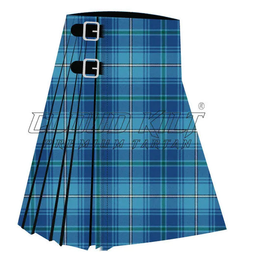 Blalack Premium Tartan Kilt - CLOUD KILT