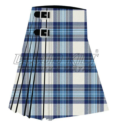 Blue Dunnett Premium Tartan Kilt - CLOUD KILT