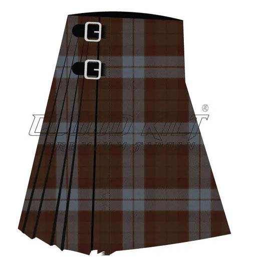 Brown Heather Premium Tartan Kilt - CLOUD KILT