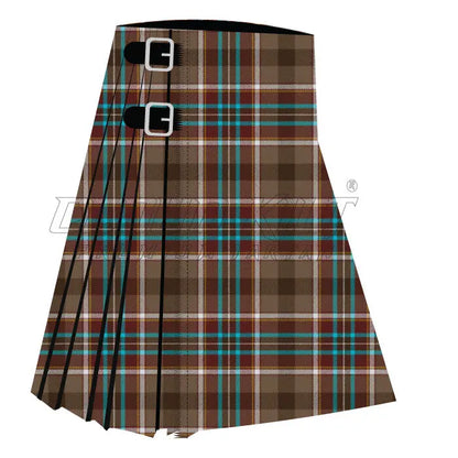 Bruce of Kinnaird Two Premium Tartan Kilt - CLOUD KILT