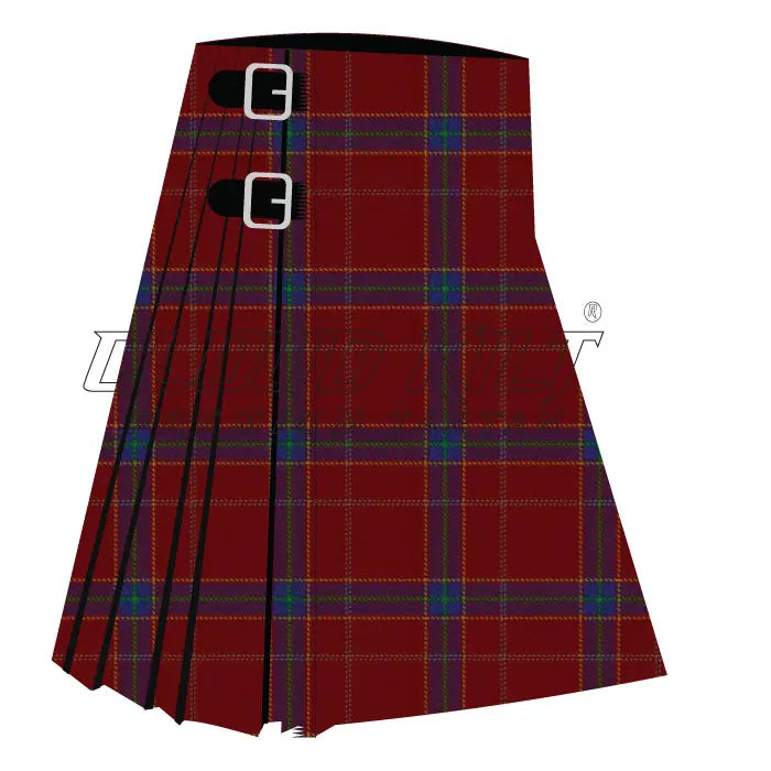 Burrell Premium Tartan Kilt - CLOUD KILT