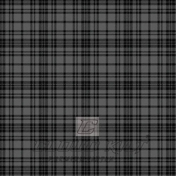 Bute Heather Black Premium Tartan Kilt CLOUD KILT