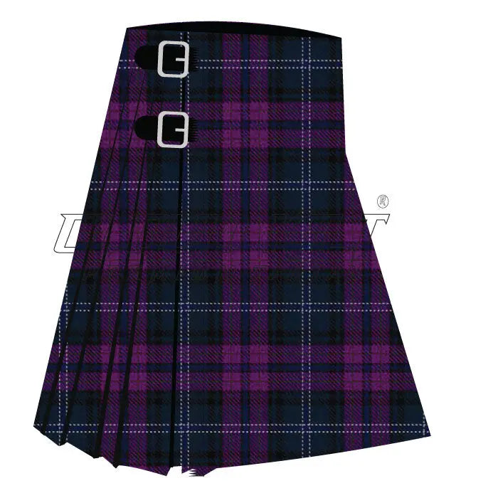 Bute Heather Premium Tartan Kilt - CLOUD KILT