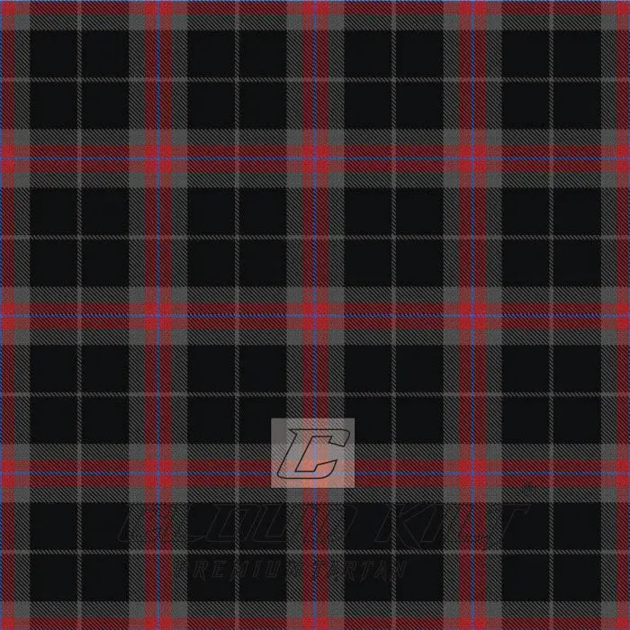 Calgary Firefighters Tartan CLOUD KILT