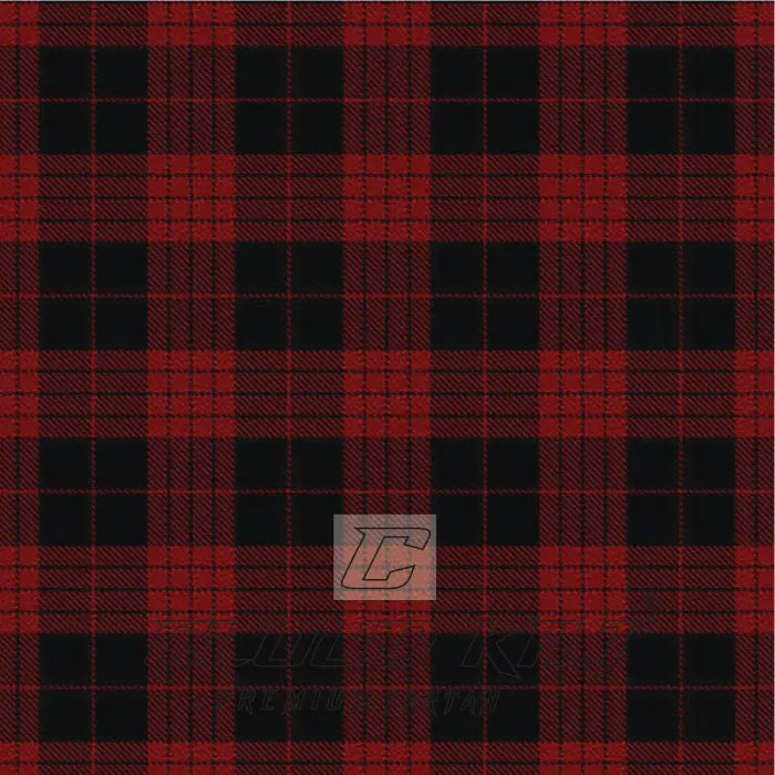 Cameron, Black & Red Tartan CLOUD KILT