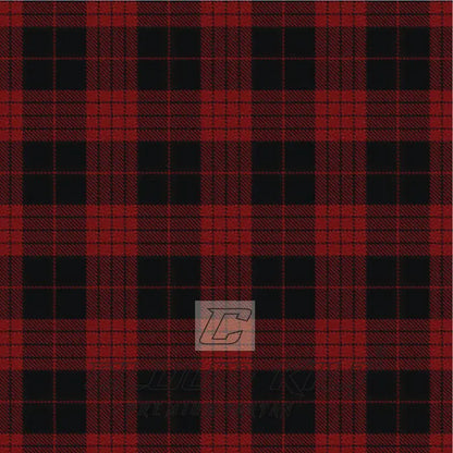 Cameron, Black & Red Tartan CLOUD KILT