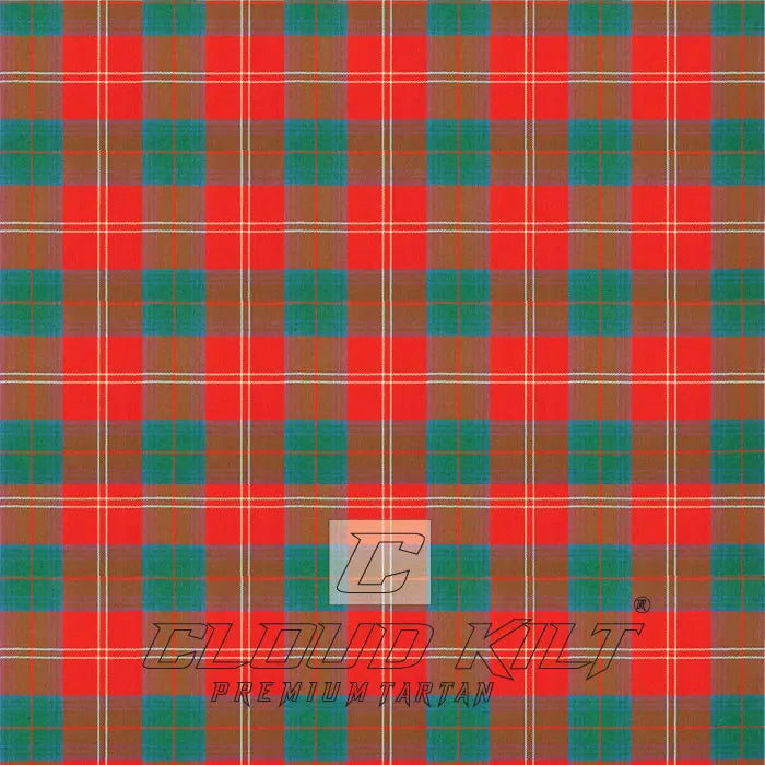 Chisholm Red Ancient Premium Tartan Kilt CLOUD KILT