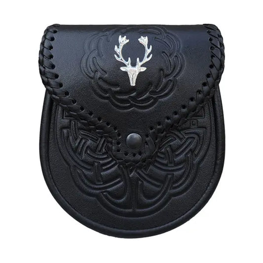 Chrome Stage Head Sporran CLOUD KILT