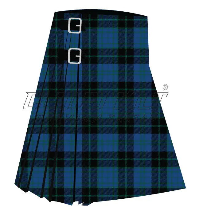 Clergy Two Tartan CLOUD KILT