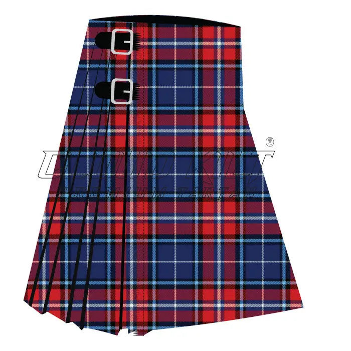 Clinton Modern Tartan CLOUD KILT