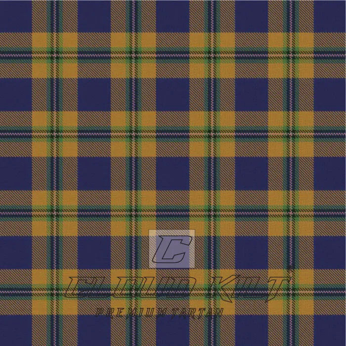 College of New Caledonia Tartan CLOUD KILT