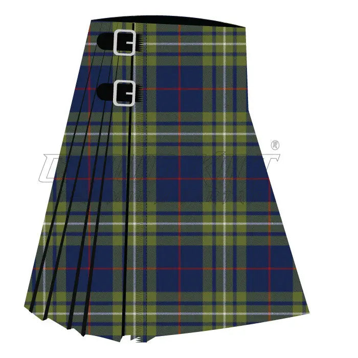 Connaught Green Tartan CLOUD KILT