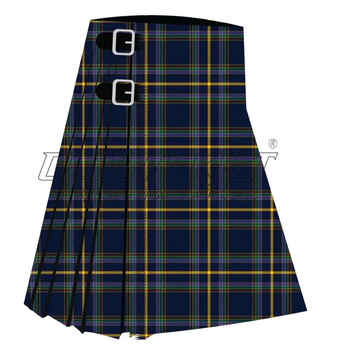 County Craven Modern Premium Tartan Kilt - CLOUD KILT