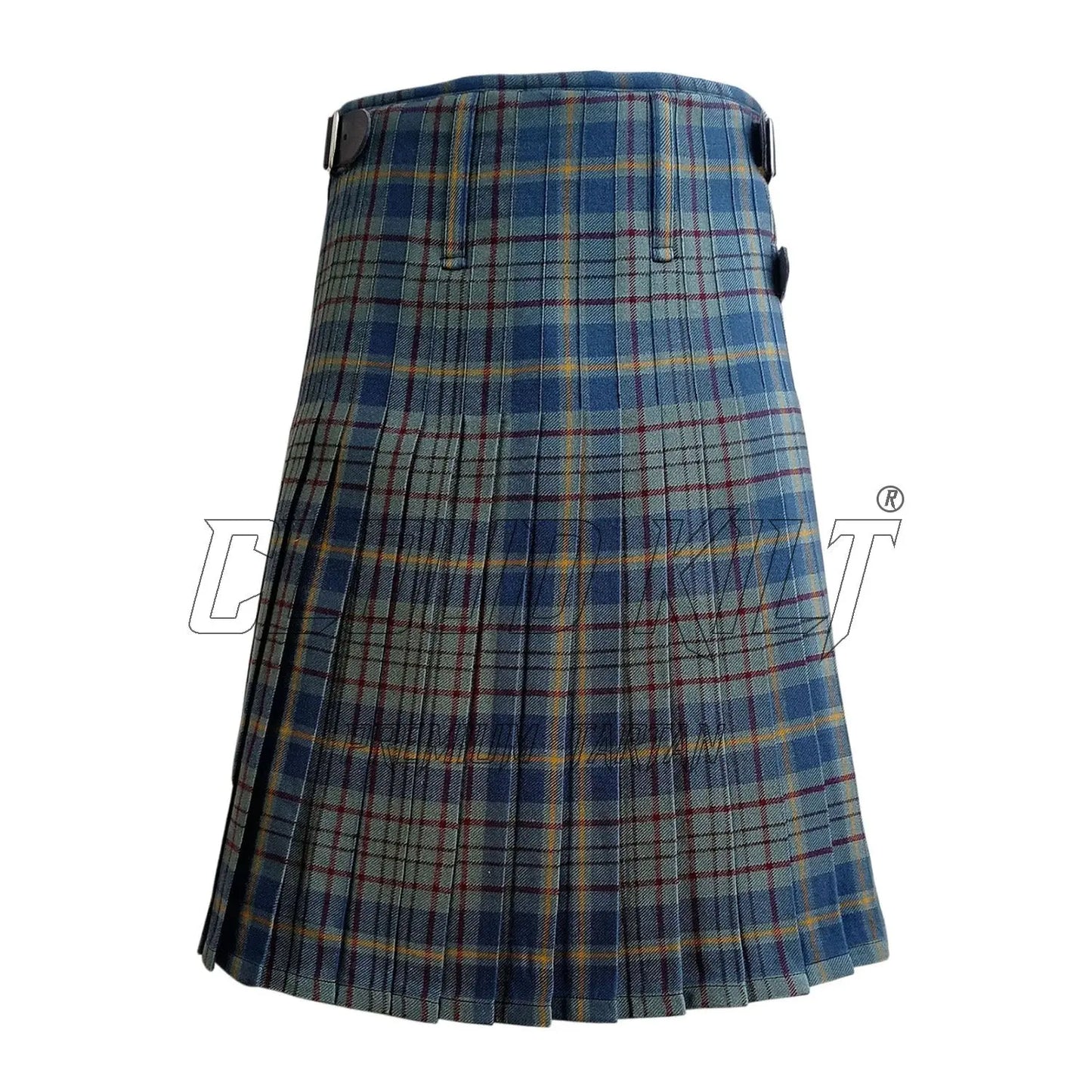 County Kildare Tartan Kilt For Men CLOUD KILT