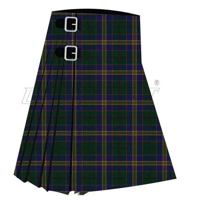 County Kilkenny Premium Tartan Kilt - CLOUD KILT