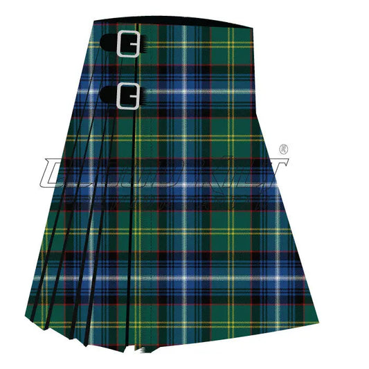 De Albergaria Baron of Greencastle Modern Tartan CLOUD KILT