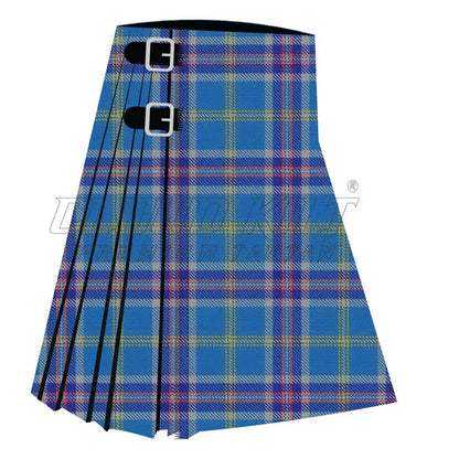 De Clercq Christian Family Tartan CLOUD KILT