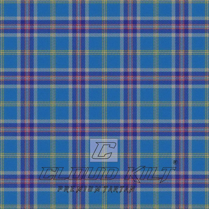 De Clercq Christian Family Tartan CLOUD KILT