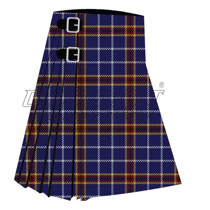 De Grussa Tartan CLOUD KILT