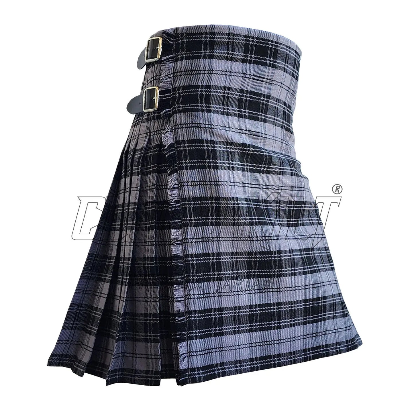 Douglas Gray Tartan Kilt For Men CLOUD KILT