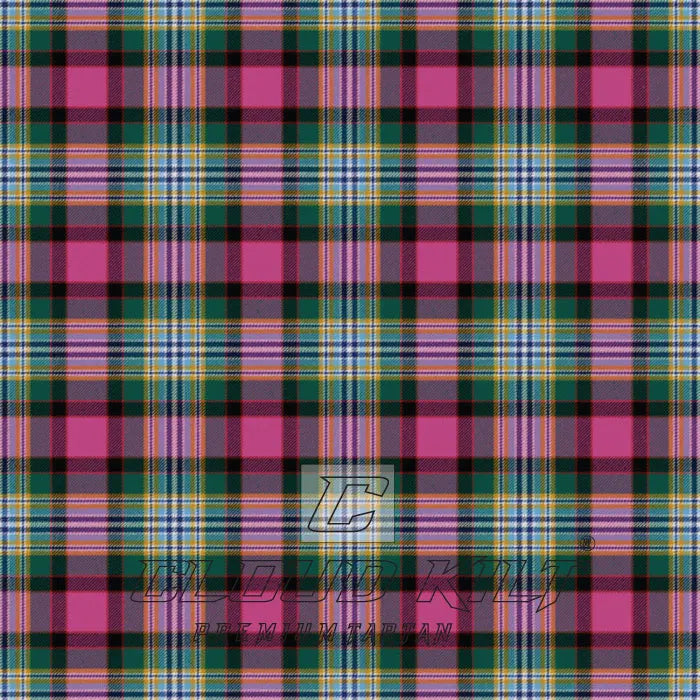 Dundee Pink Variation Modern Tartan CLOUD KILT