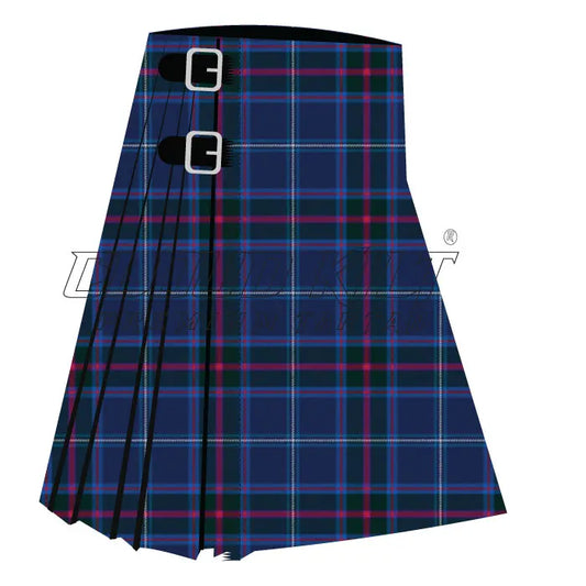 Fitzgerald Hunting Modern Tartan CLOUD KILT