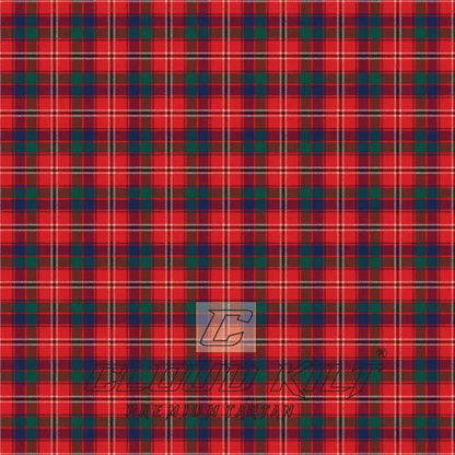 Fitzgerald Red Modern Tartan CLOUD KILT