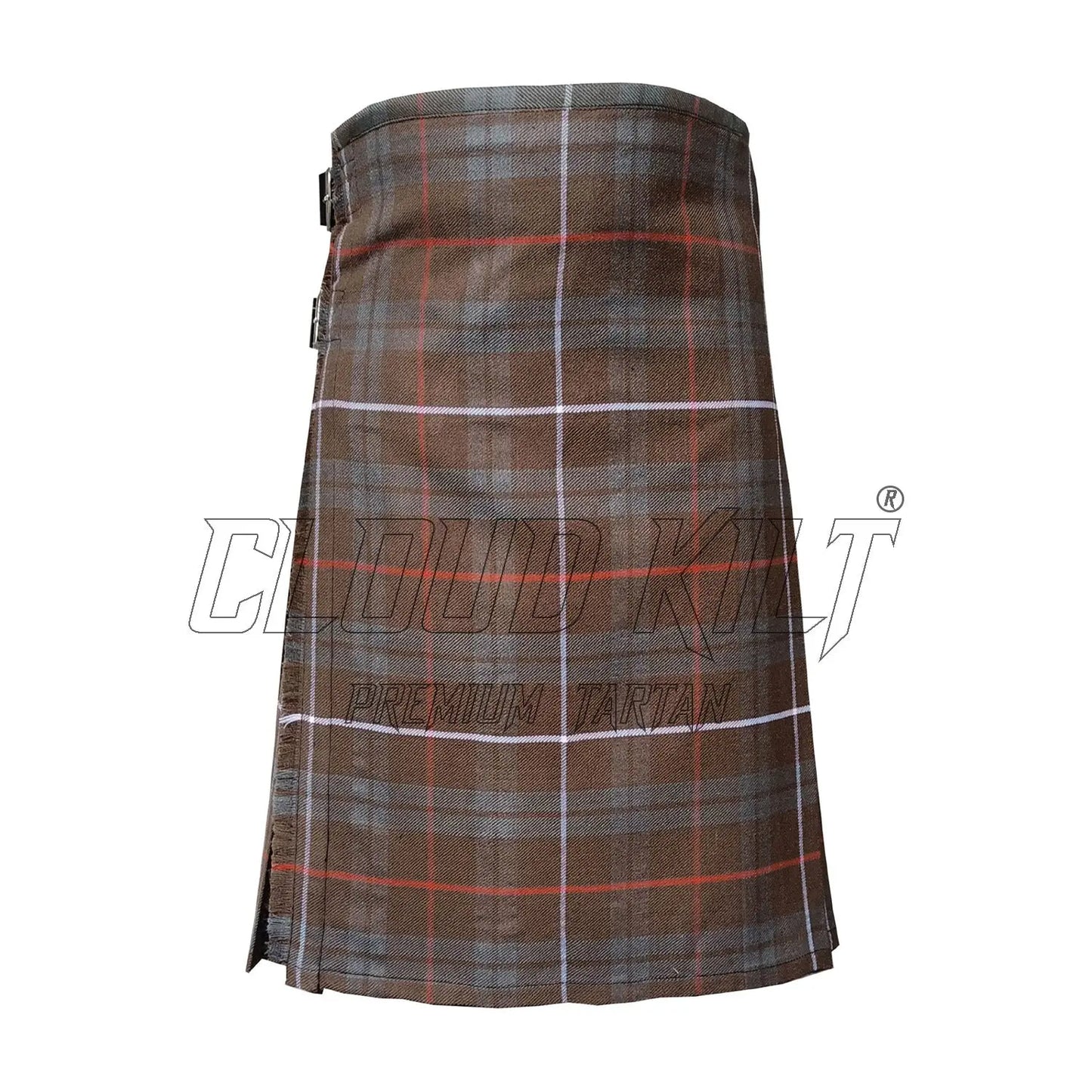 Fraser Weathered Stripe Tartan Kilt CLOUD KILT