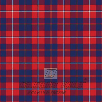 Galloway Red White Line Modern Tartan - CLOUD KILT