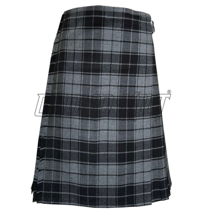 Grey Highlander Tartan Kilt