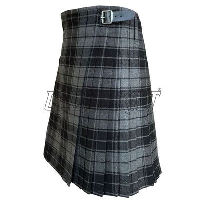 Grey Highlander Tartan Kilt