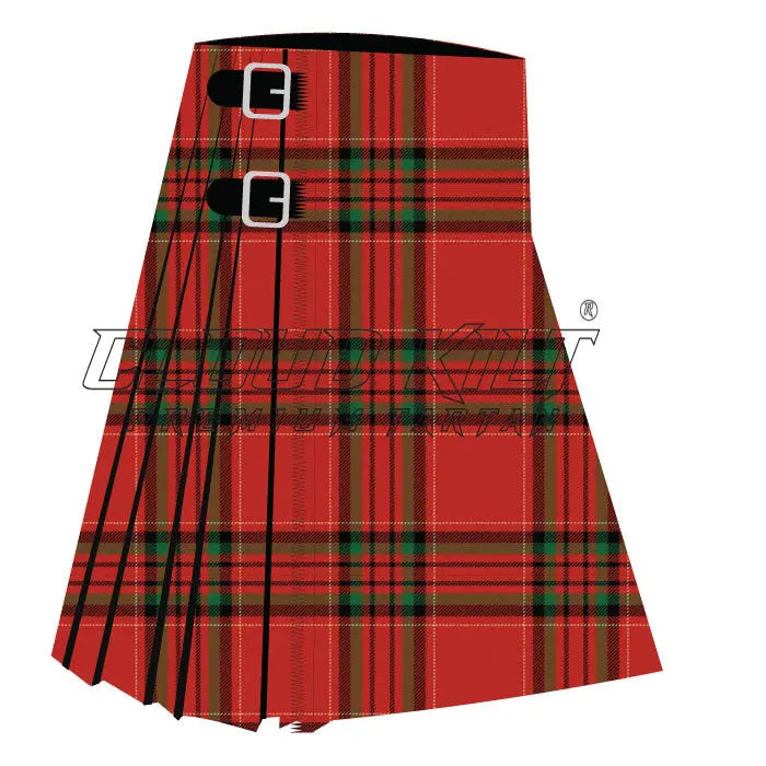 Gudbrandsdalen Rondastakken Red Ancient Tartan - CLOUD KILT