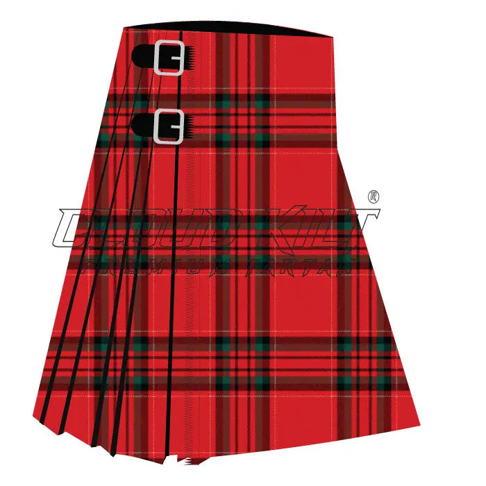 Gudbrandsdalen Rondastakken Red Modern Tartan - CLOUD KILT