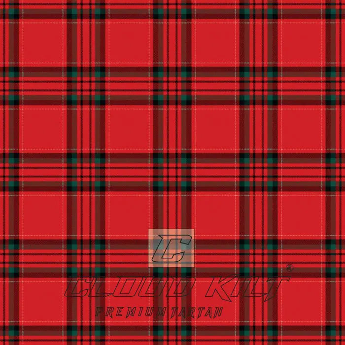 Gudbrandsdalen Rondastakken Red Modern Tartan - CLOUD KILT