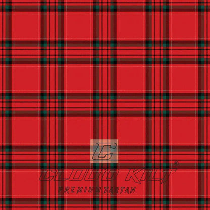 Gudbrandsdalen Rondastakken Red Modern Tartan - CLOUD KILT