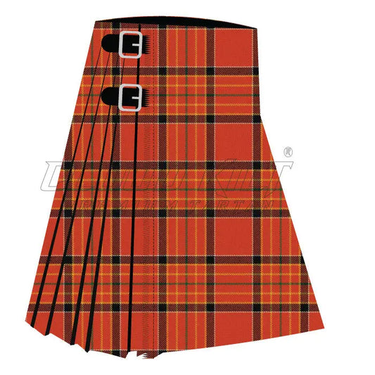 Hackston Green Stripe Ancient Premium Tartan Kilt CLOUD KILT