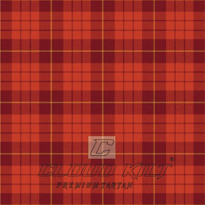 Hamilton Red Premium Tartan Kilt CLOUD KILT